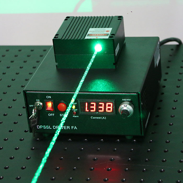 525nm 4000mW 반도체 레이저 녹색 Diode 레이저 빔